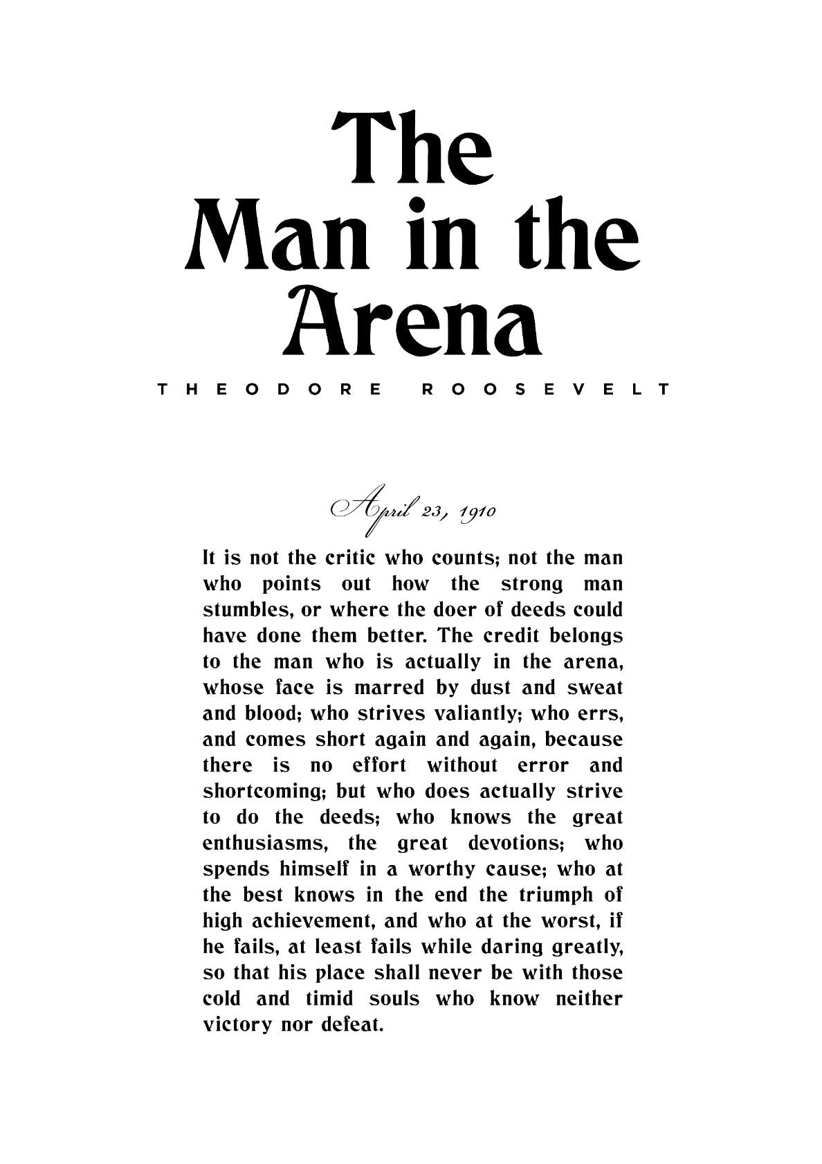 The Man In The Arena 02