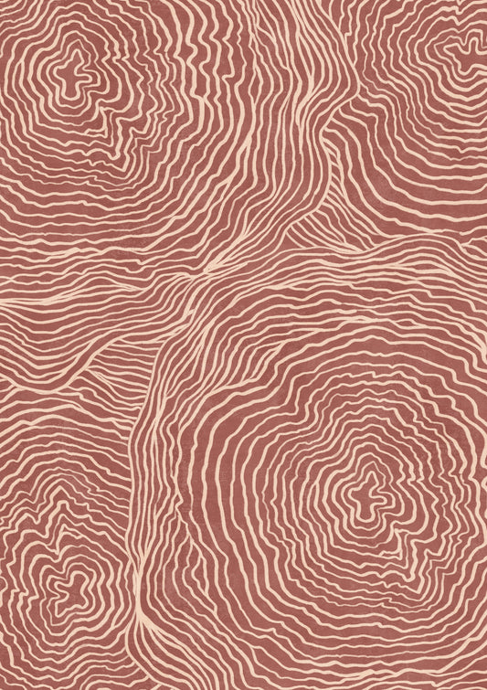 Abstract Organic Ring Pattern 01