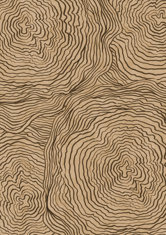 Abstract Organic Ring Pattern 02