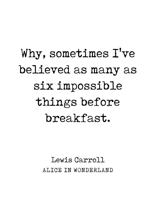 Lewis Carroll Quote 01