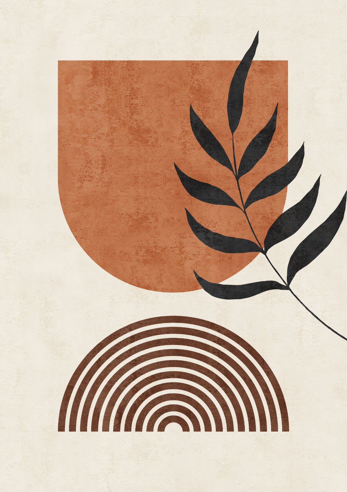 Geometric Arch Print 01