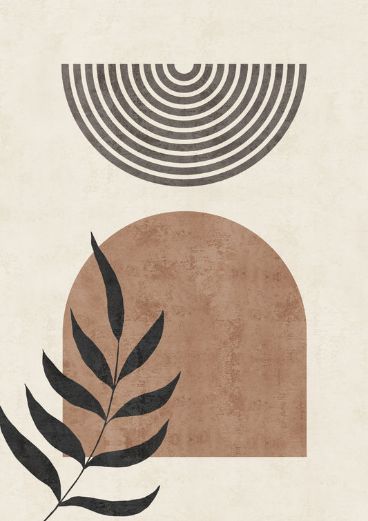 Geometric Arch Print 02
