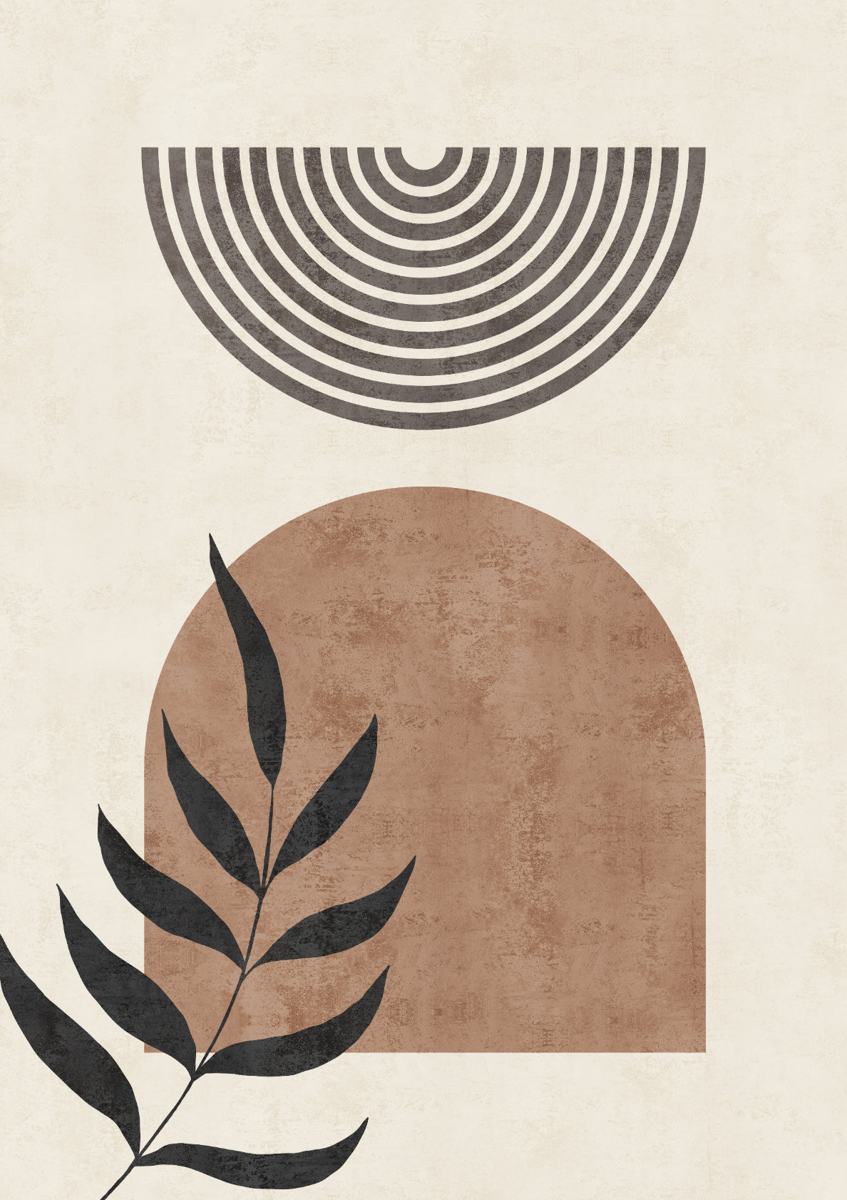 Geometric Arch Print 02