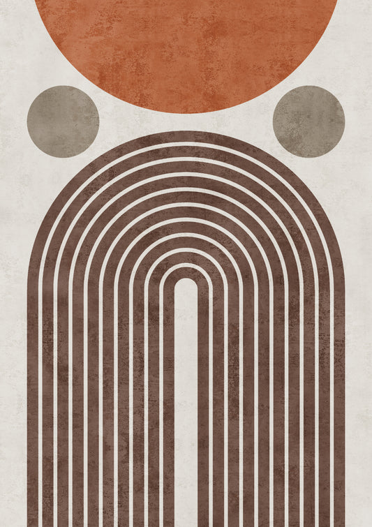 Geometric Arch Print 03