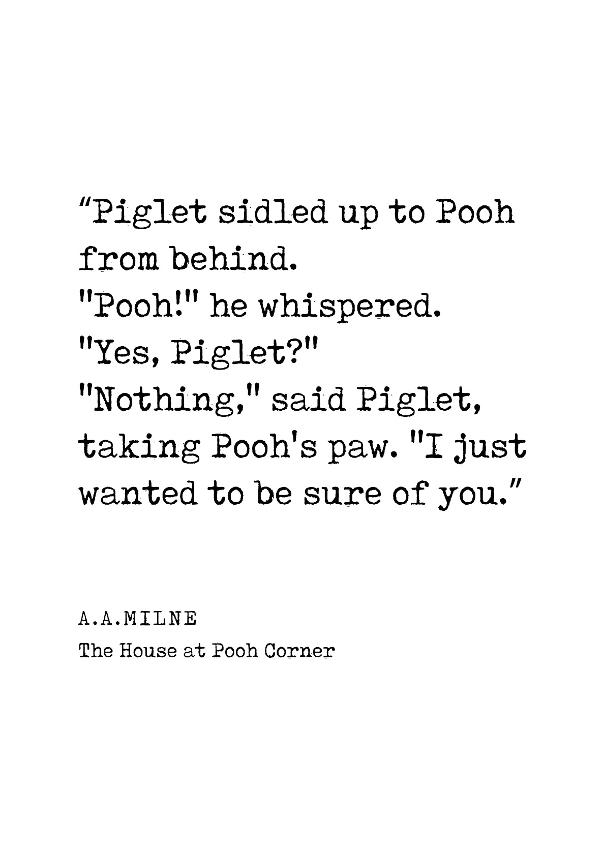The House At Pooh Corner