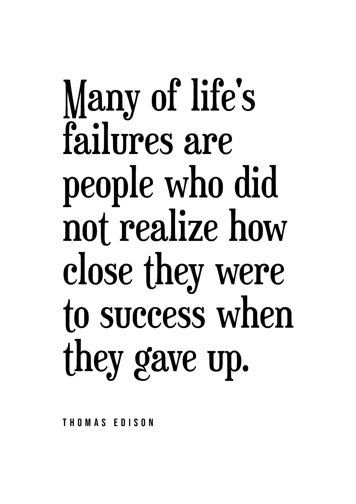 Thomas Edison Quote
