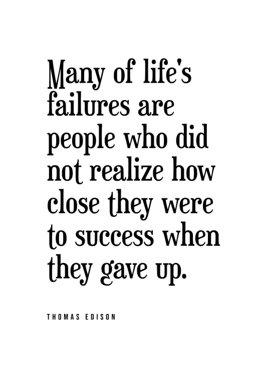 Thomas Edison Quote