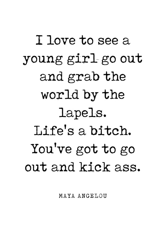 Maya  Angelou Quote 01