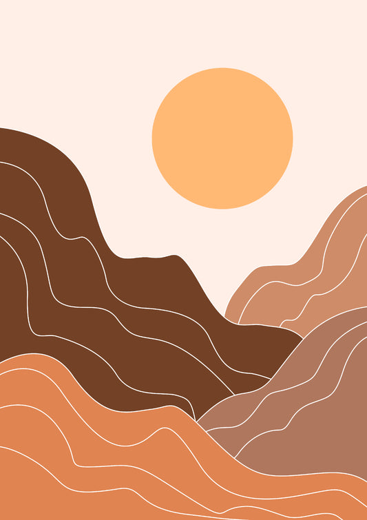 Abstract Mountains 02