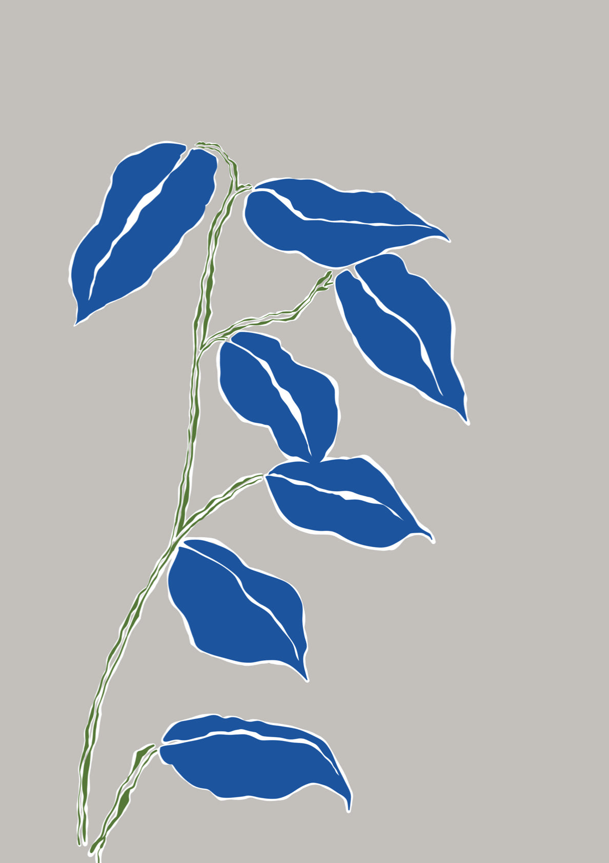 Minimalist Botanical Print