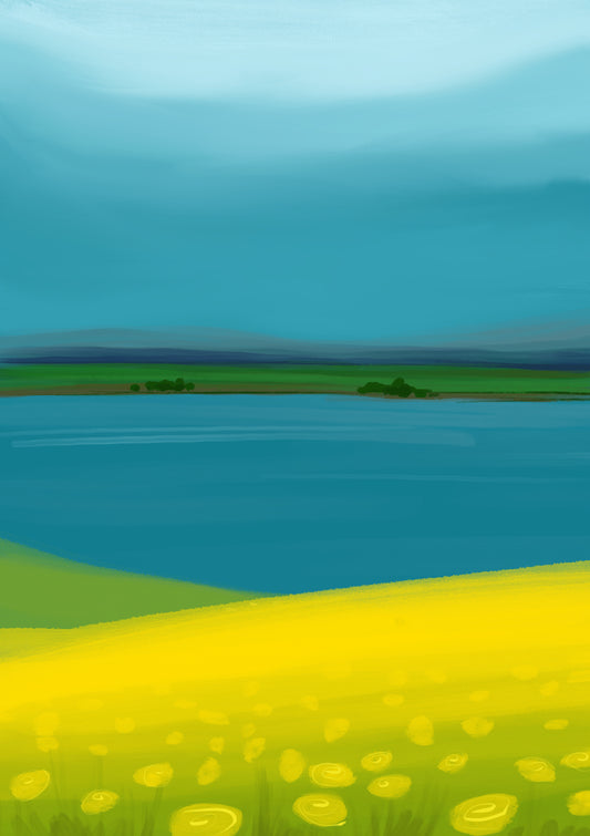 Beside The Blue Lake