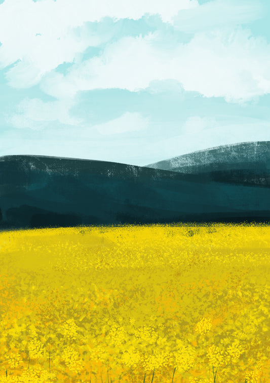 Golden Yellow Dreamscape