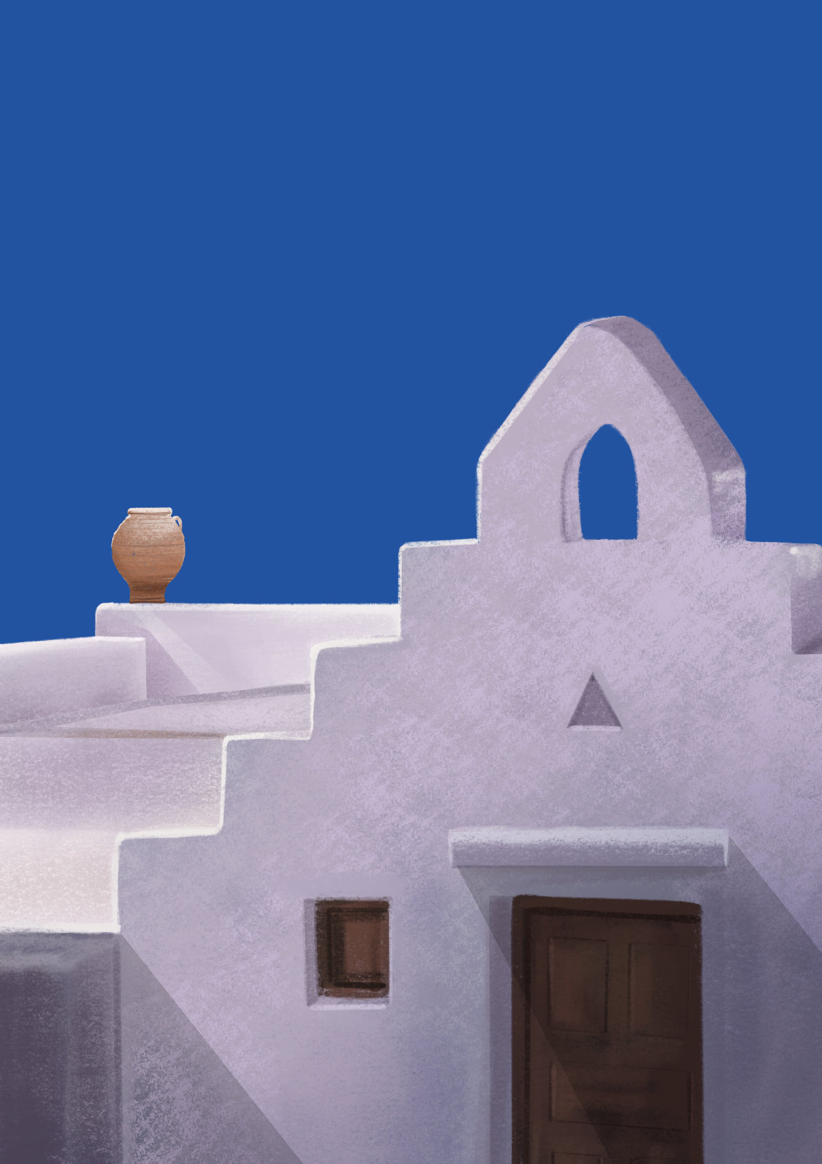 A Play Of Shapes, Santorini