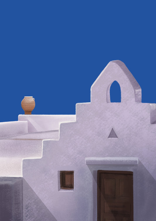A Play Of Shapes, Santorini
