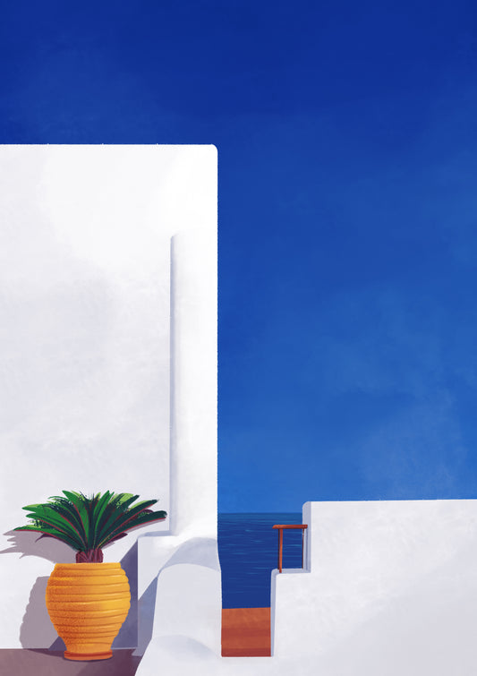 Beyond The White Wall, Santorini