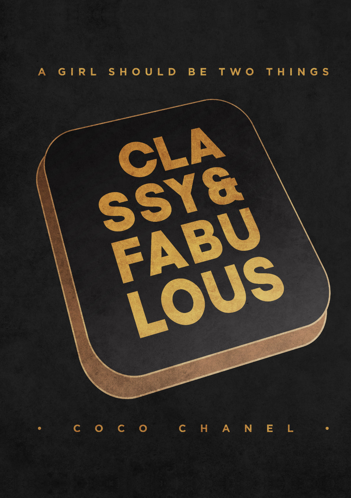 Classy and Fabulous - Black