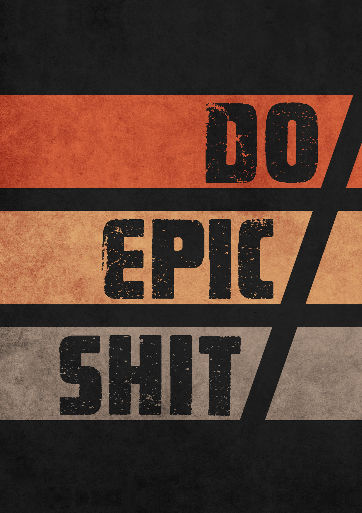Do Epic Shit - Grunge Black