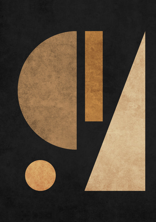 Geometric Harmony II - Black