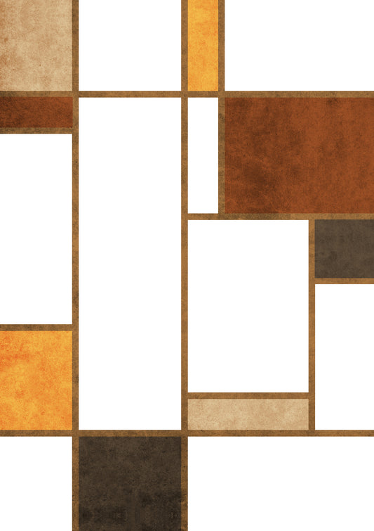 Mondrian Grid I - White