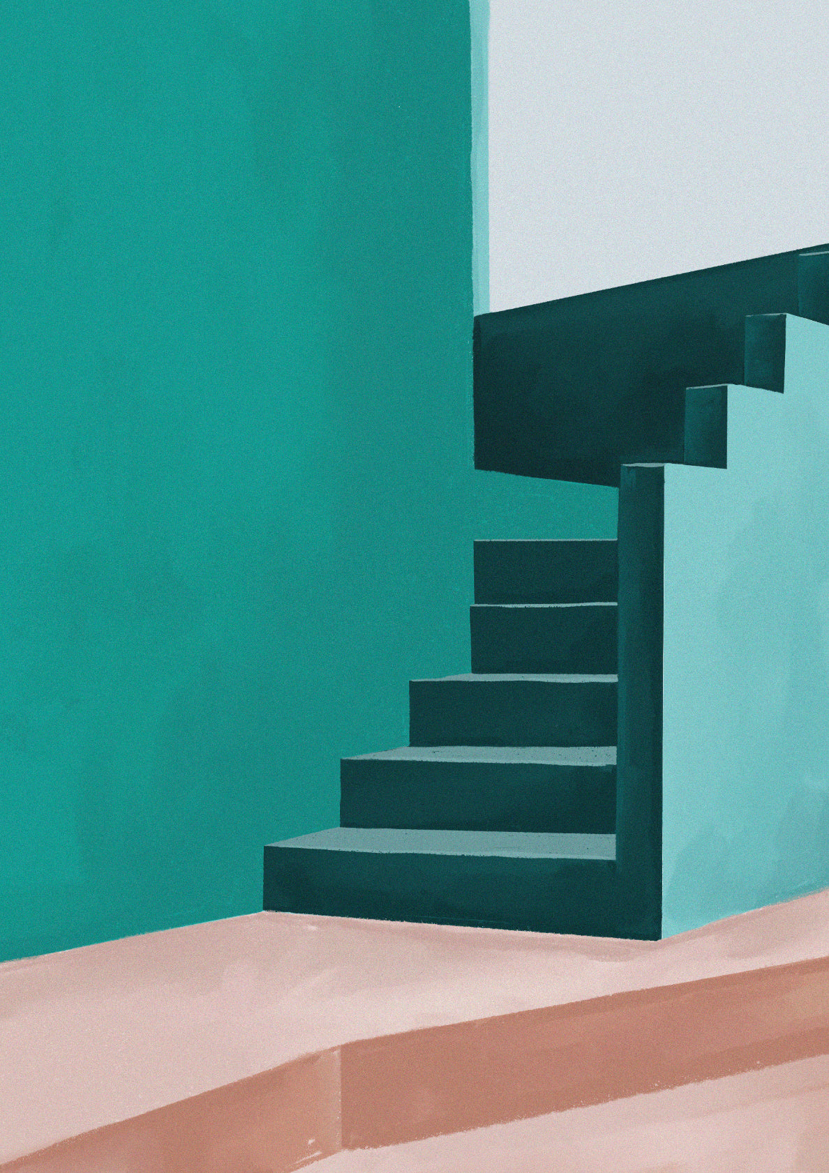 Stairs and Stories - Green