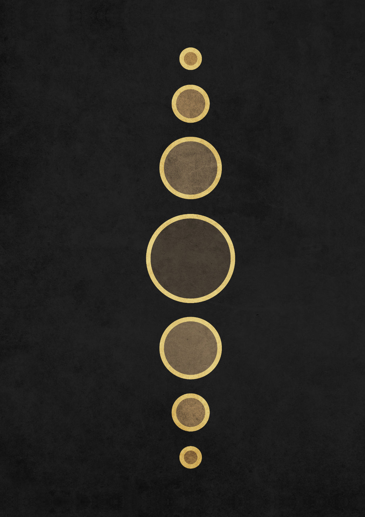 String Of Pearls - Black