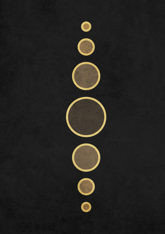 String Of Pearls - Black