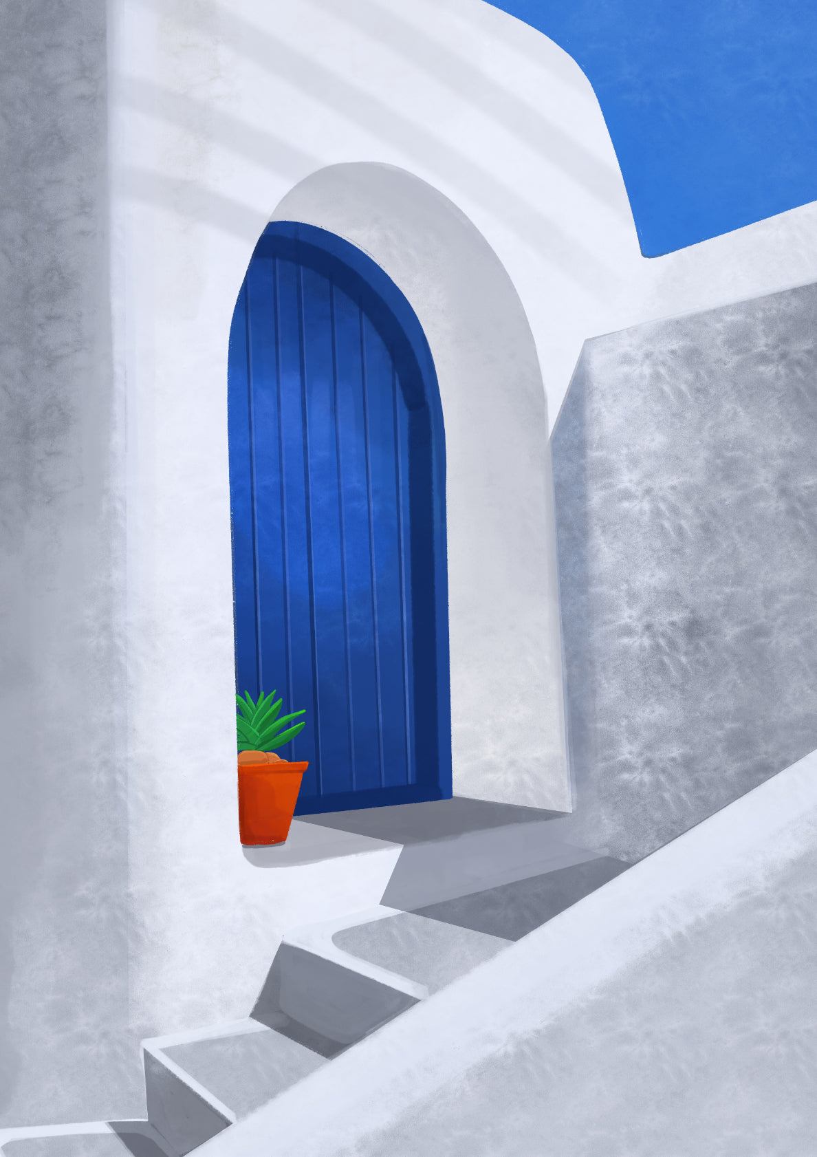 The Little Blue Door