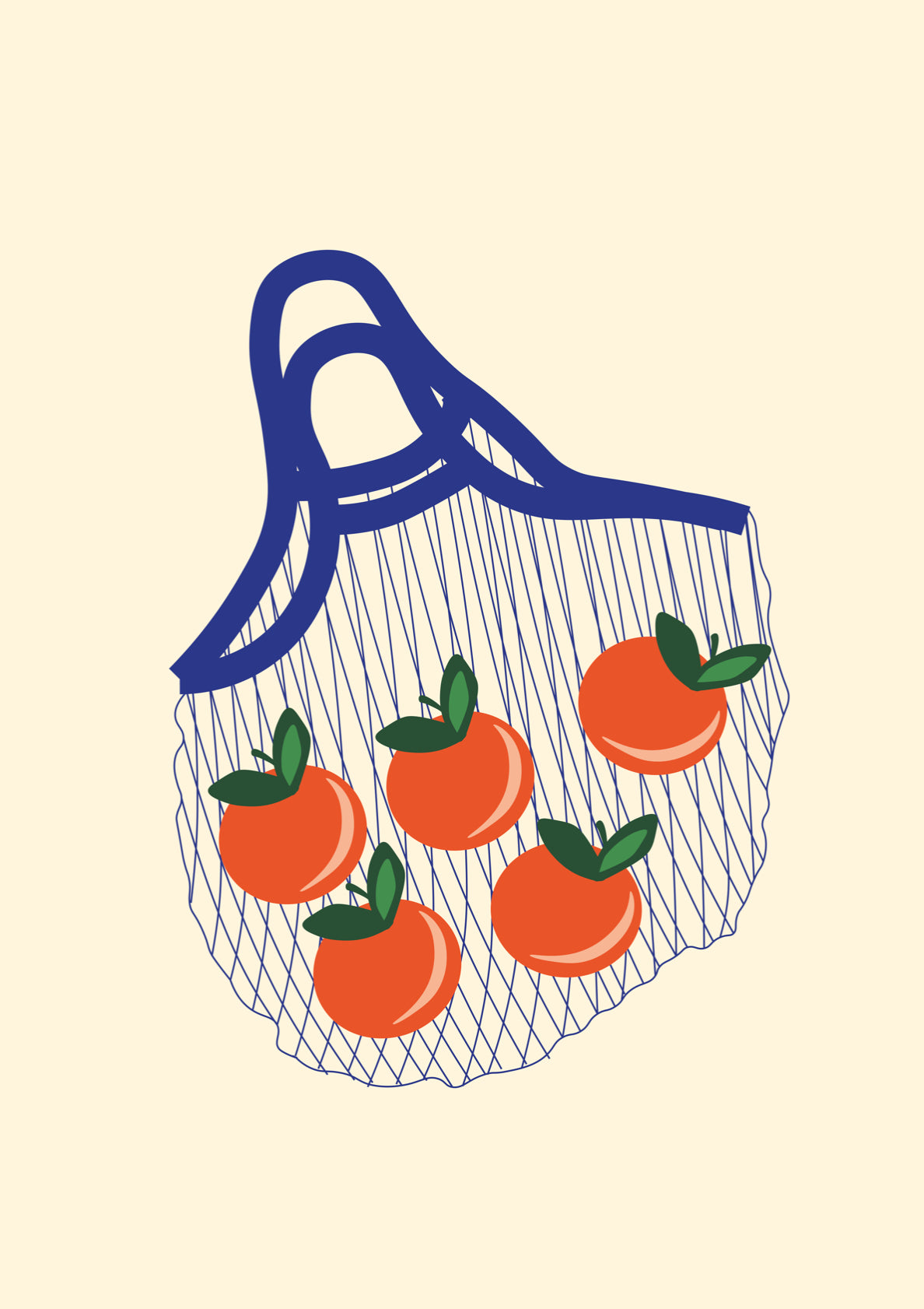 Tote of Oranges